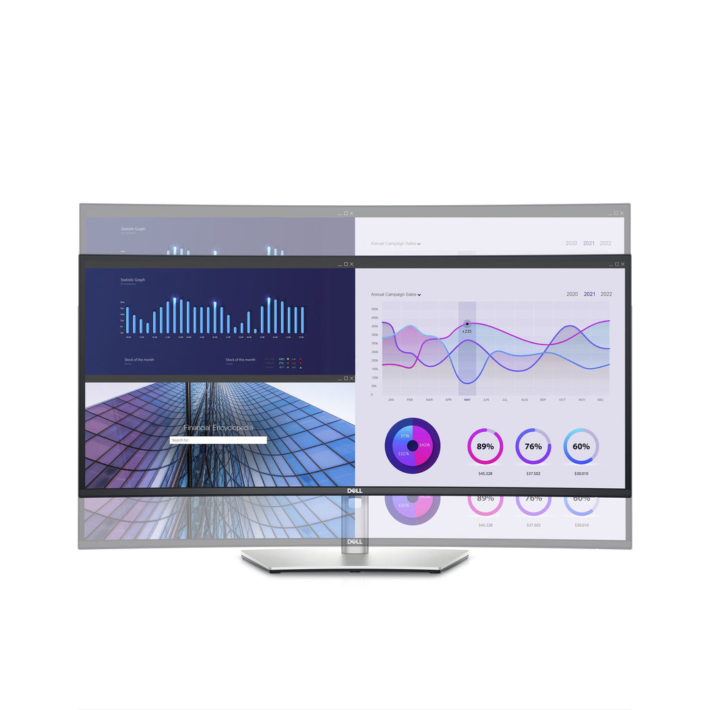 DELL UltraSharp U3423WE - 86.7 cm (34.1") - 3440 x 1440 pixels UltraWide Quad HD LCD Monitor