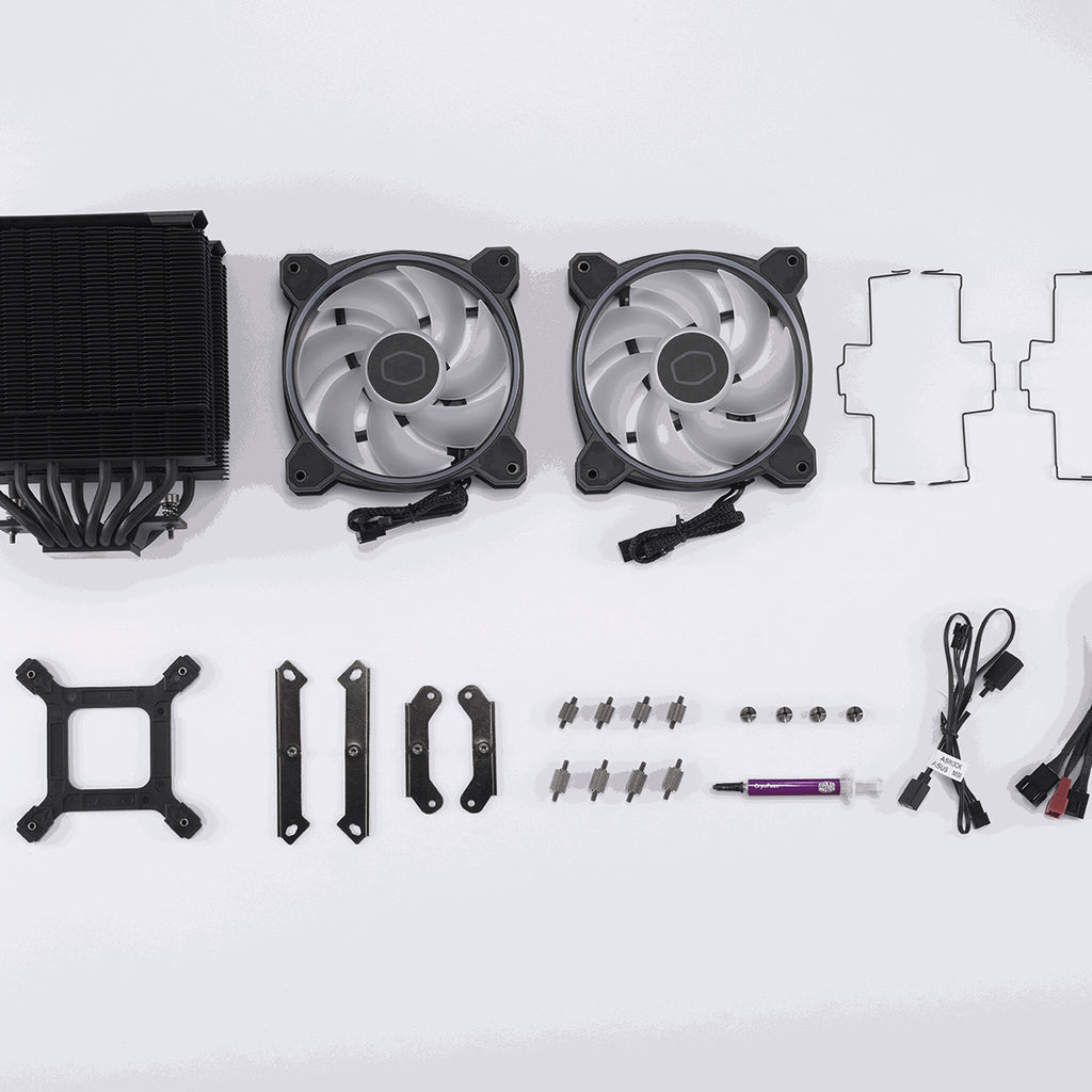 Cooler Master Hyper 622 Halo Black - 120mm Air CPU Cooler