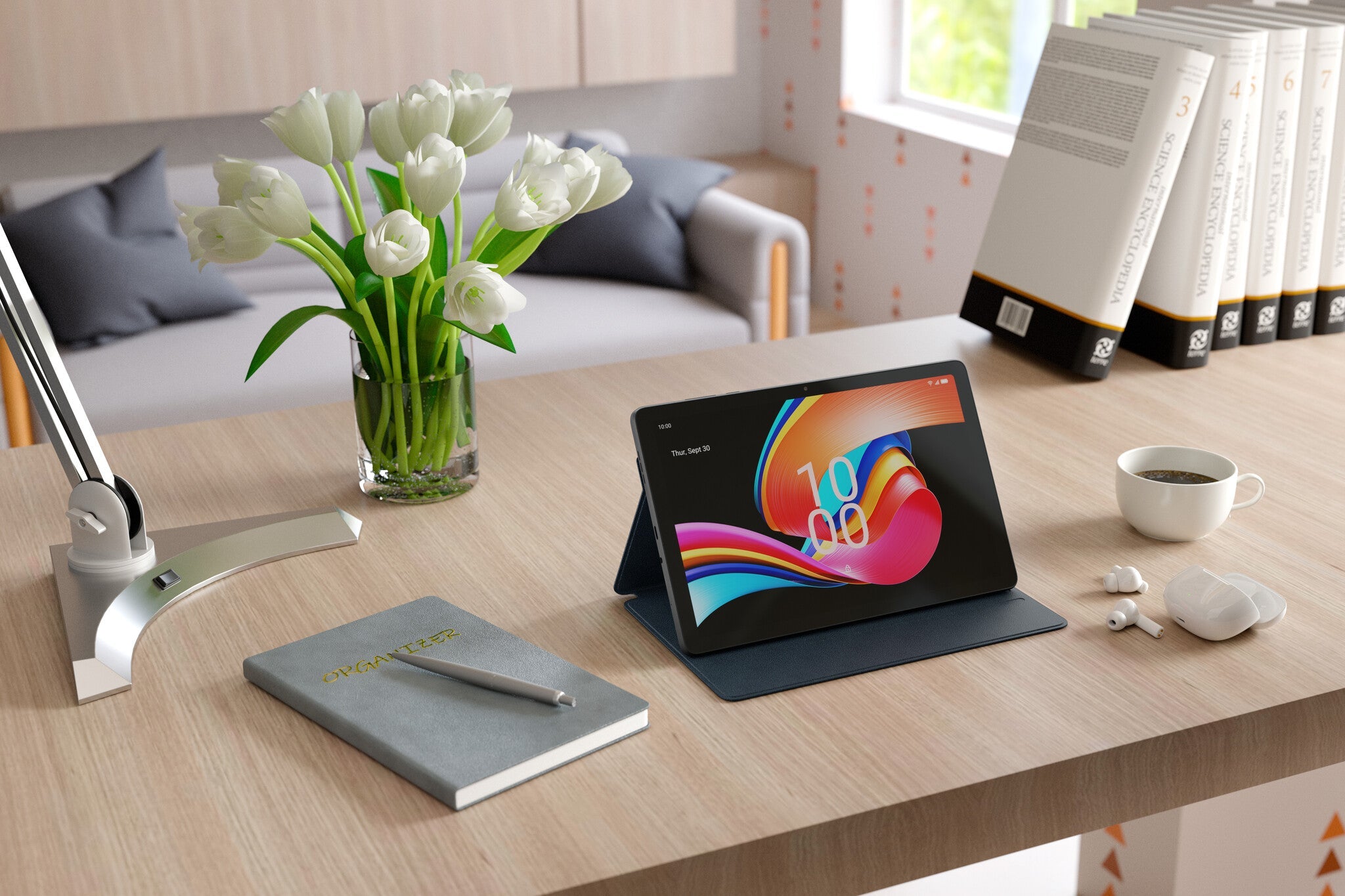 TCL TAB 10 LTE (Gen 2) - 26.3 cm (10.4") - 4G Mediatek - 64 GB -  4 GB - Wi-Fi 5 - Android 13 - Space Grey