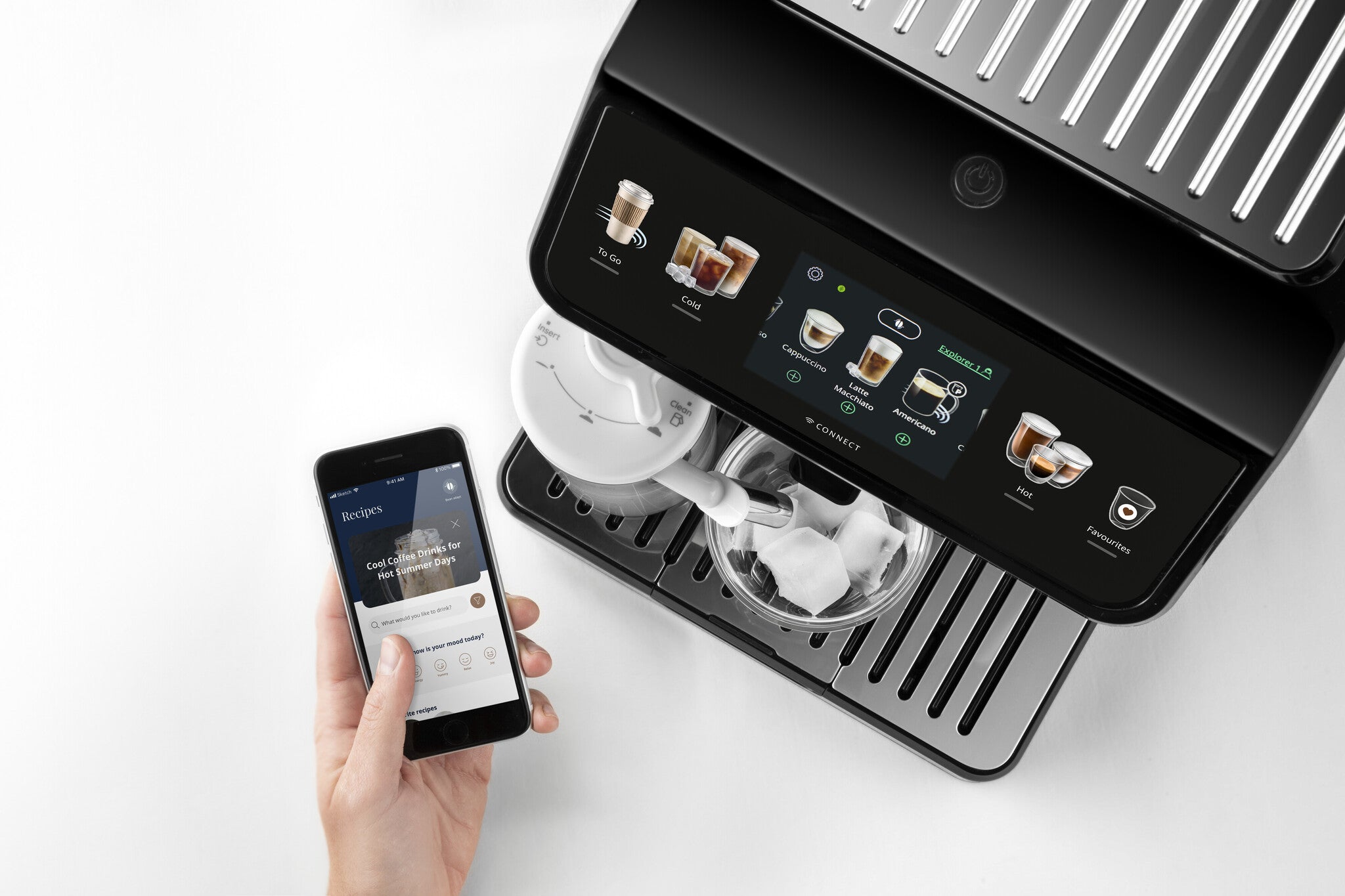 De’Longhi Eletta Explore - Bean to Cup coffee machine with Cold Brew Technology