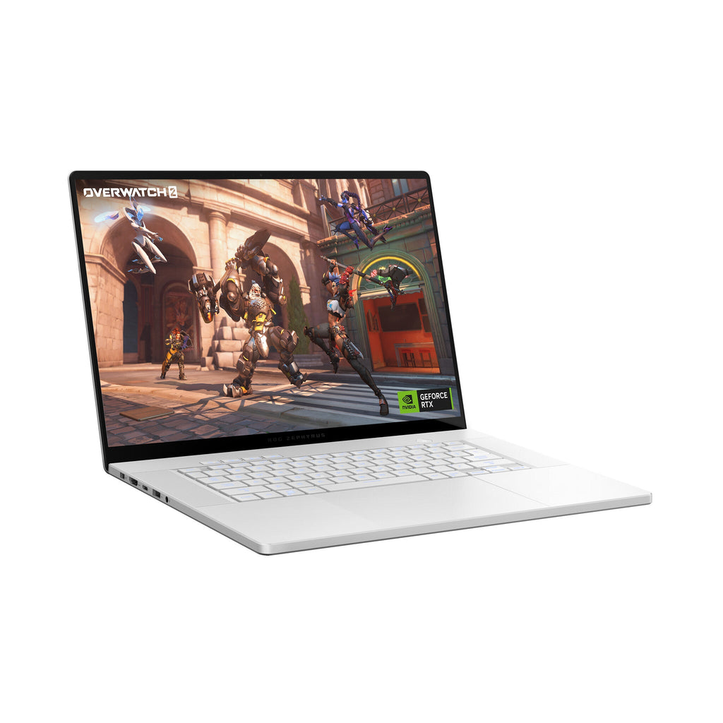 ASUS ROG Zephyrus G16 Laptop - 40.6 cm (16") - Intel Core Ultra 9 185H - 32 GB LPDDR5x-SDRAM - 1 TB SSD - NVIDIA GeForce RTX 4060 - Wi-Fi 6E - Windows 11 Home - White