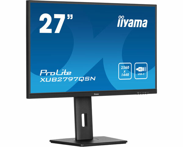 iiyama ProLite XUB2797QSN-B1 - 68.6 cm (27") - 2560 x 1440 pixels WQHD LED Monitor