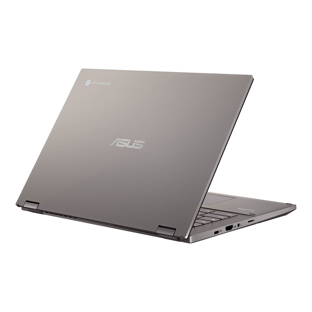 ASUS Chromebook CM34 Flip - 35.6 cm (14") - Touchscreen - AMD Ryzen™ 3 7320C - 8 GB LPDDR5-SDRAM - 128 GB SSD - Wi-Fi 6 - ChromeOS - Grey