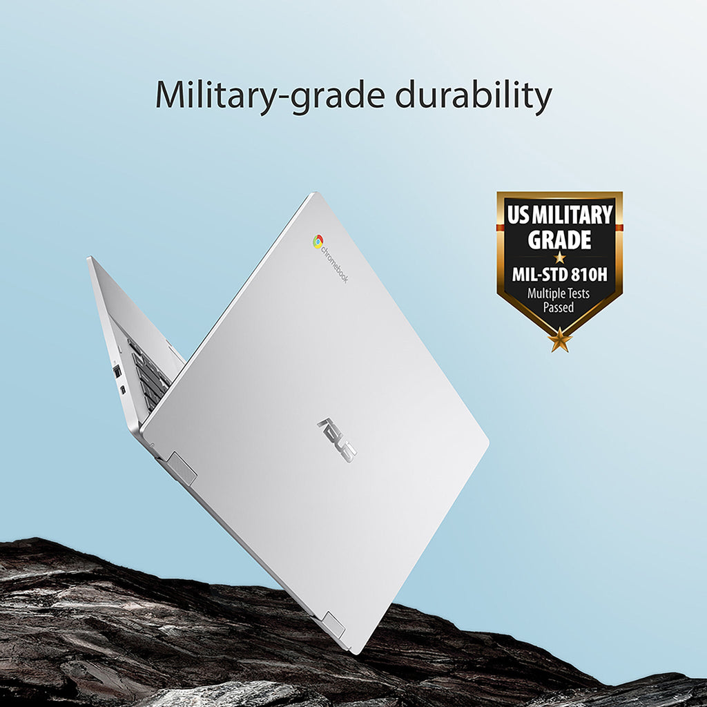 ASUS Chromebook - 35.6 cm (14") - Intel® Pentium® Silver N6000 - 4 GB LPDDR4x-SDRAM - 128 GB eMMC - Wi-Fi 6 - ChromeOS - Silver