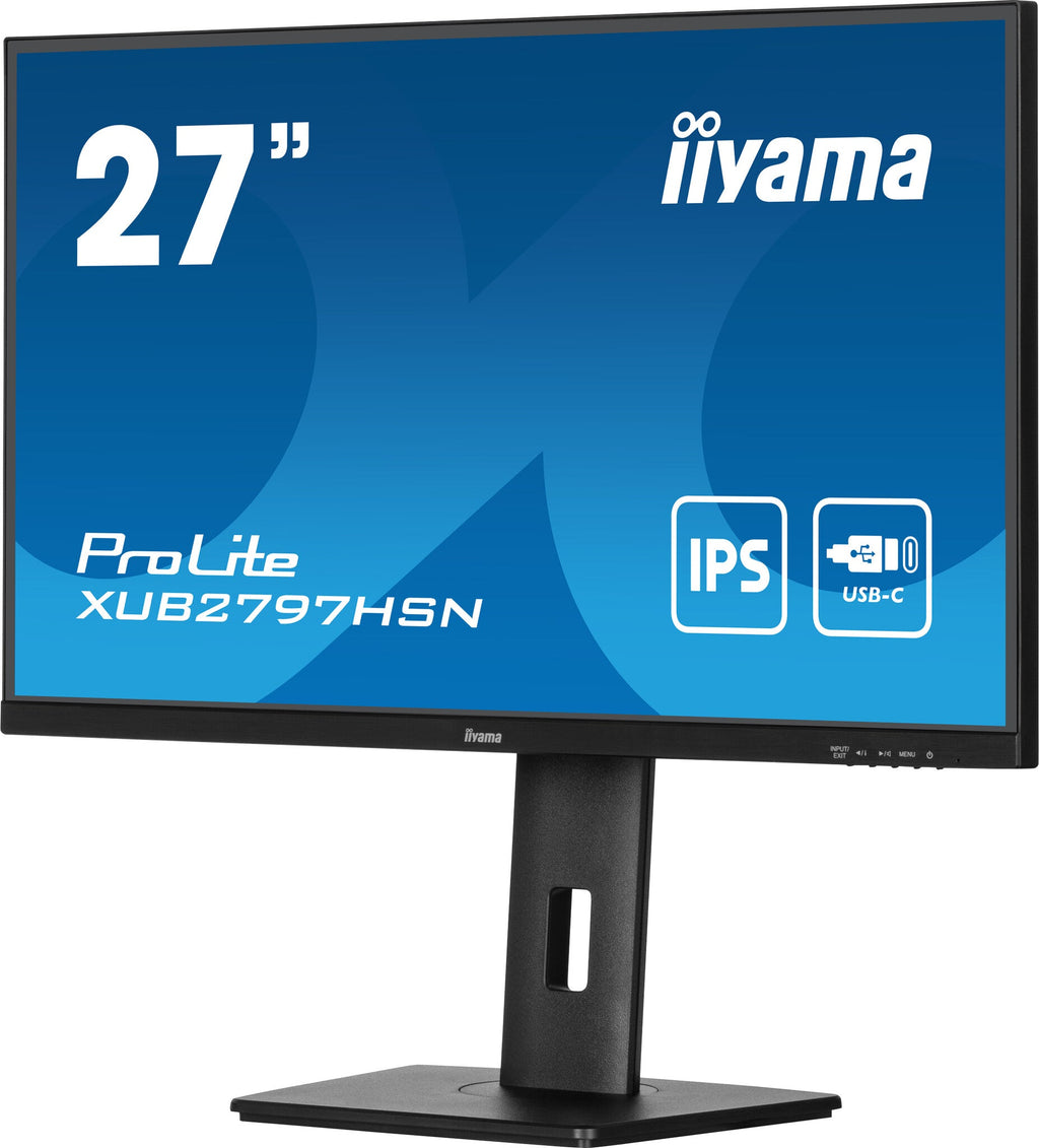 iiyama ProLite XUB2797HSN-B1 - 68.6 cm (27") - 1920 x 1080 pixels Full HD LED Monitor