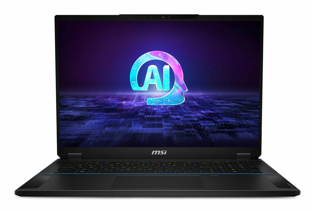 MSI Stealth 18 AI Studio Laptop - 45.7 cm (18") - Intel Core Ultra 9 185H - 32 GB DDR5-SDRAM - 2 TB SSD - NVIDIA GeForce RTX 4070 - Wi-Fi 7 - Windows 11 Pro - Black
