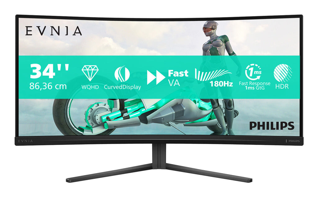 Philips Evnia 34M2C3500L/00 - 86.4 cm (34") - 3440 x 1440 pixels Wide Quad HD LCD Monitor