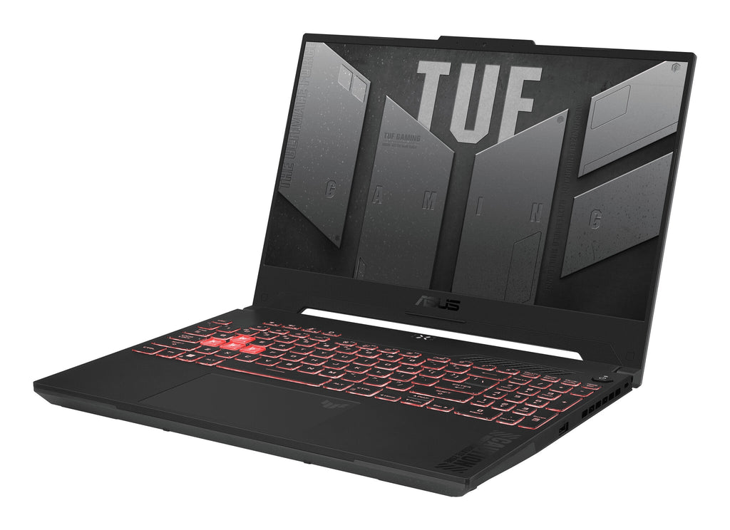 ASUS TUF Gaming A15 Laptop - 39.6 cm (15.6") - AMD Ryzen™ 5 7535HS - 16 GB DDR5-SDRAM - 512 GB SSD - NVIDIA GeForce RTX 4060 - Wi-Fi 6 - Windows 11 Home - Black / Grey