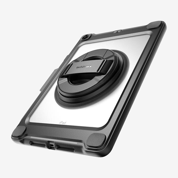 Tech21 Evo Max Hand Strap Cover for 10.2" iPad in Black