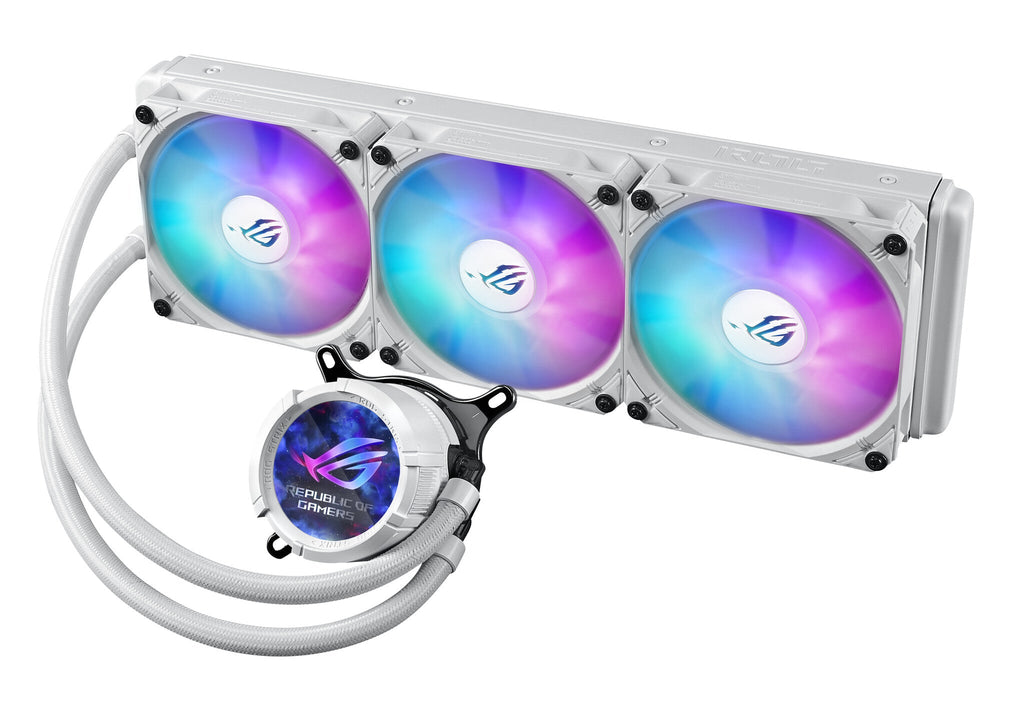 ASUS ROG Strix LC III 360 ARGB "White Edition" - All-in-one Liquid Processor Cooler - 360mm
