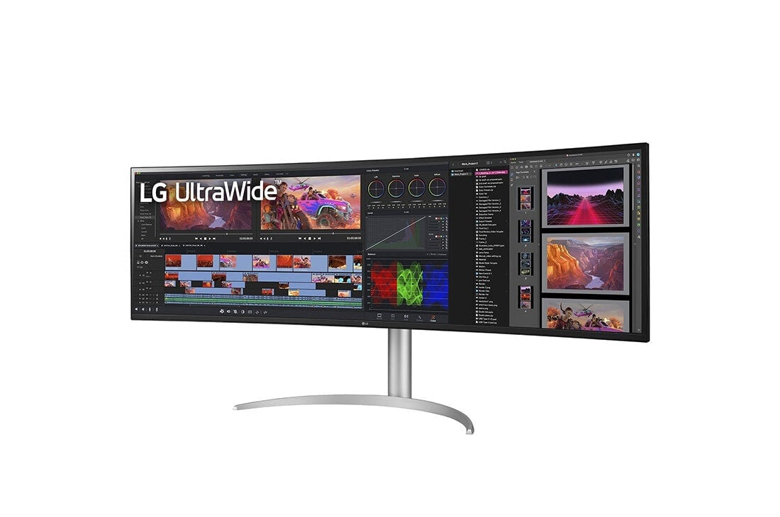LG 49WQ95C-W - 124.5 cm (49") - 5120 x 1440 pixels UltraWide DQHD Monitor