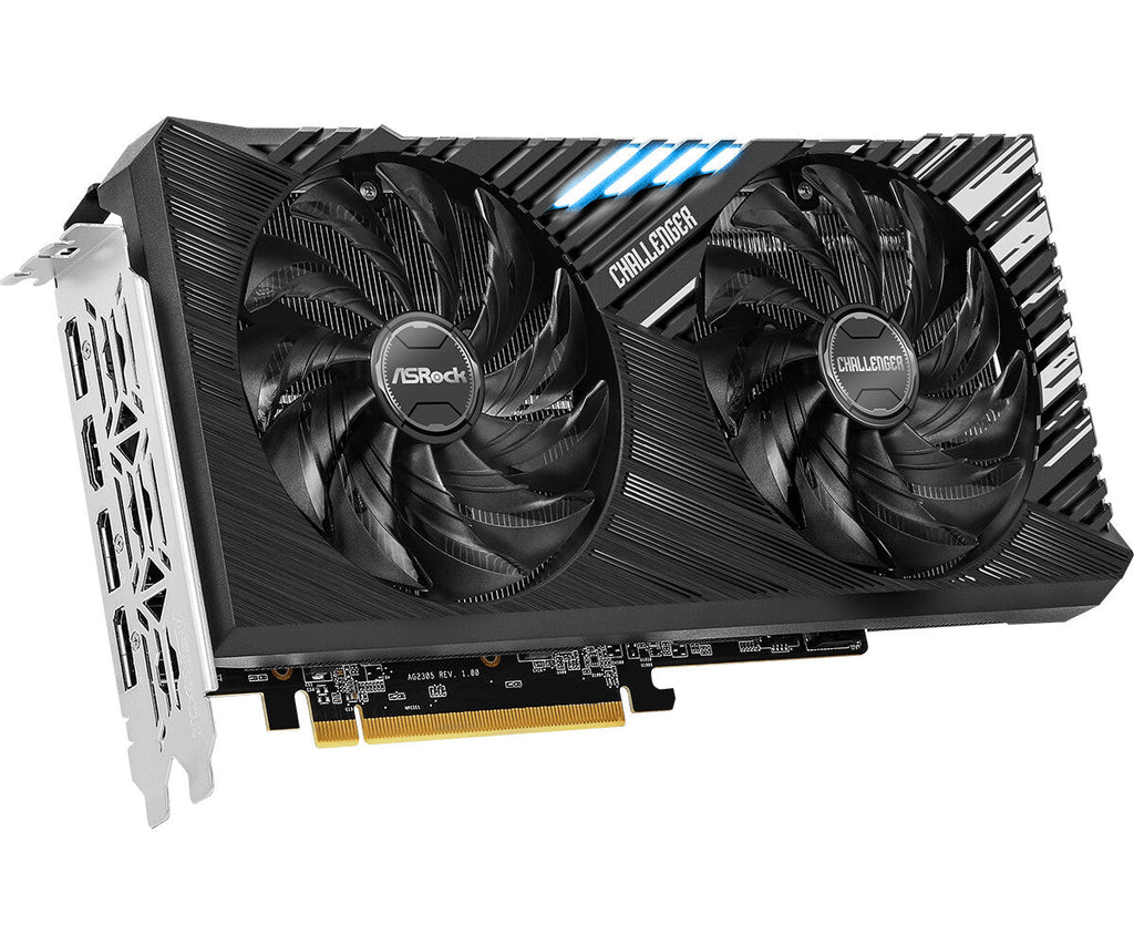 Asrock Challenger - AMD 16 GB GDDR6 Radeon RX 7600 XT graphics card