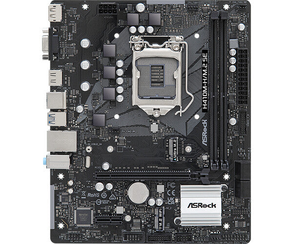 Asrock H410M-H/M.2 SE micro ATX motherboard - Intel® H370 LGA 1200