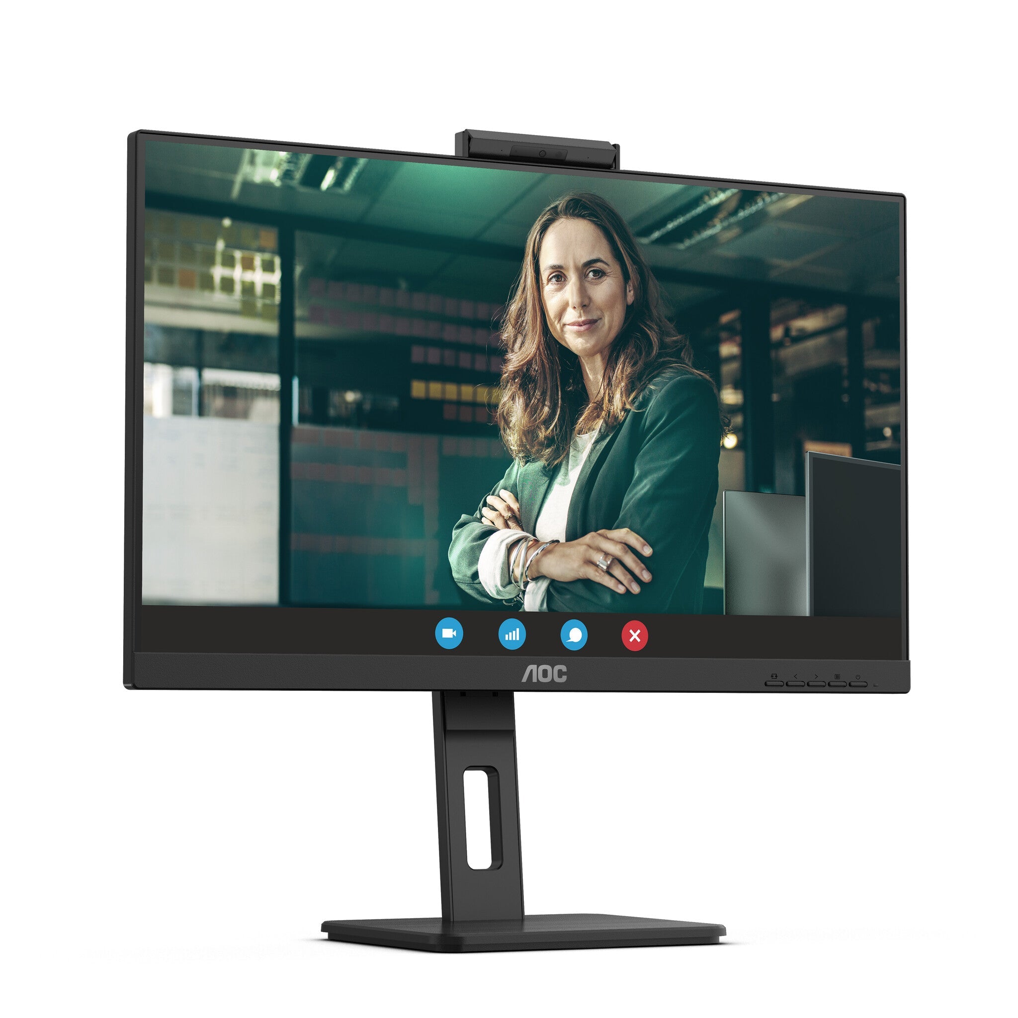 AOC 24P3CW - 60.5 cm (23.8") - 1920 x 1080 pixels FHD LED Monitor