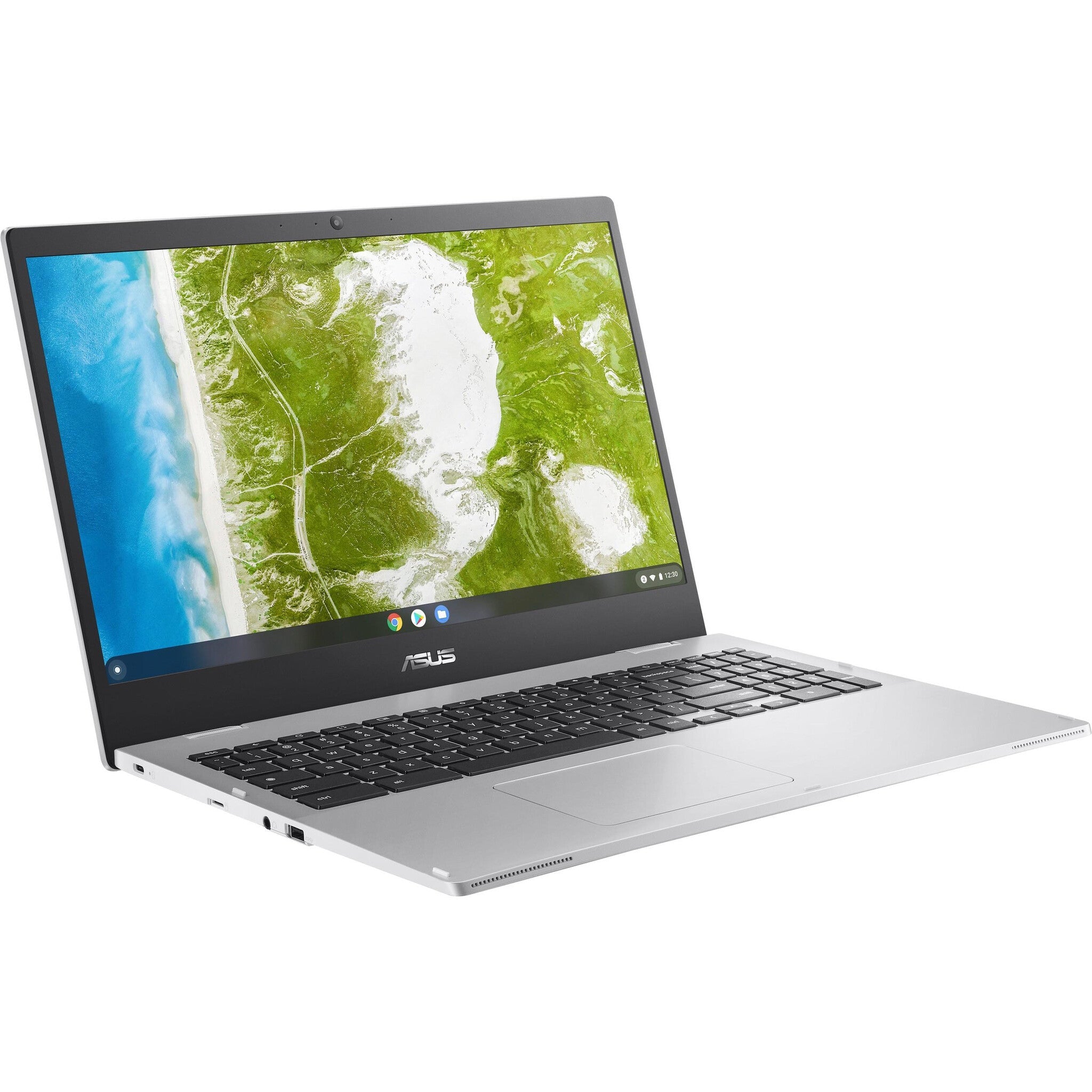 ASUS Chromebook CX1 - 39.6 cm (15.6") - Intel® Celeron® N N4500 - 4 GB LPDDR4x-SDRAM - 64 GB eMMC - Wi-Fi 6 - ChromeOS - Silver
