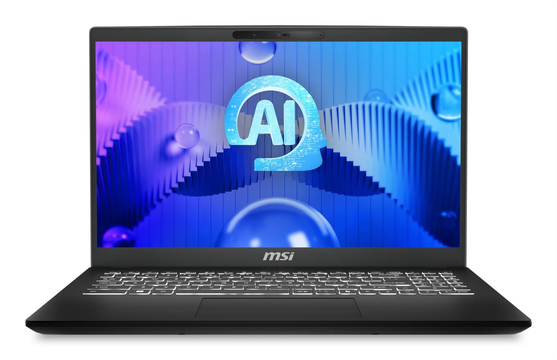 MSI Modern 15 H AI Laptop - 39.6 cm (15.6") - Intel Core Ultra 5 125H - 16 GB DDR5-SDRAM - 512 GB SSD - Wi-Fi 6E - Windows 11 Home - Black