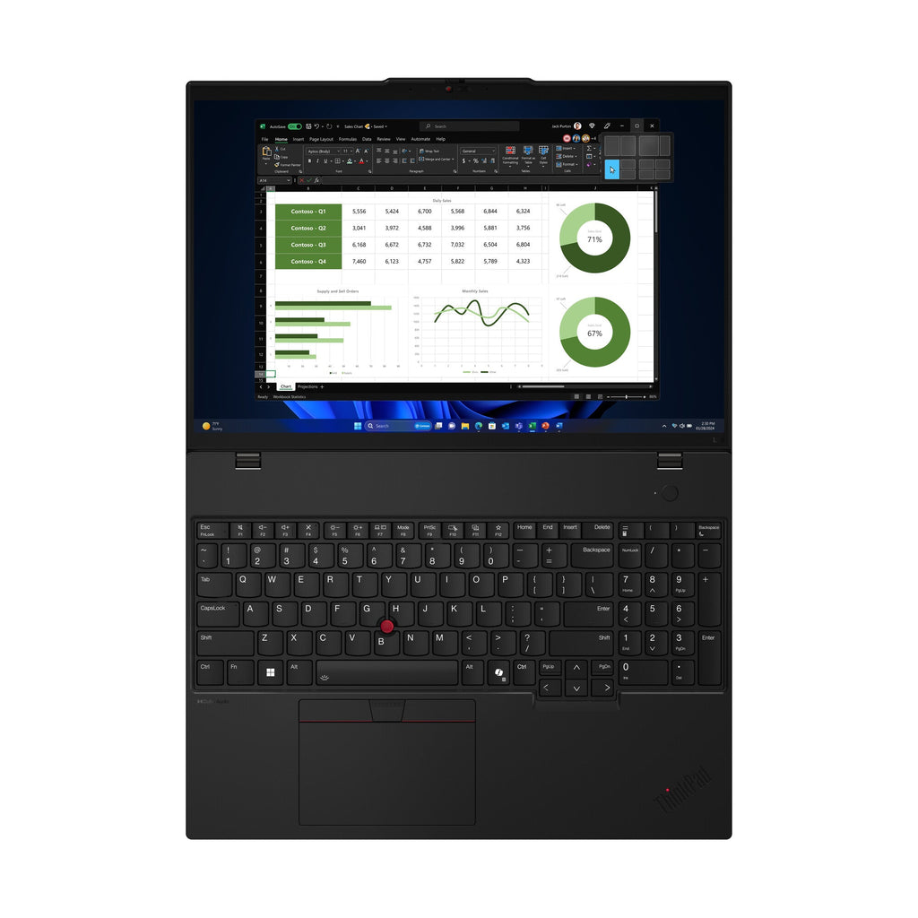 Lenovo ThinkPad L16 Laptop - 40.6 cm (16") - Intel Core Ultra 5 125U - 16 GB DDR5-SDRAM - 512 GB SSD - Wi-Fi 6E - Windows 11 Pro - Black