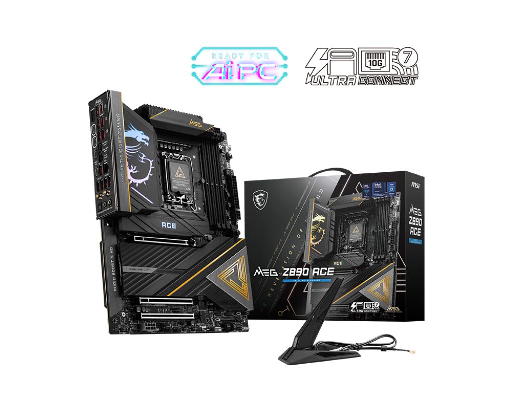 MSI MEG Z890 ACE ATX motherboard - Intel Z890 LGA 1851