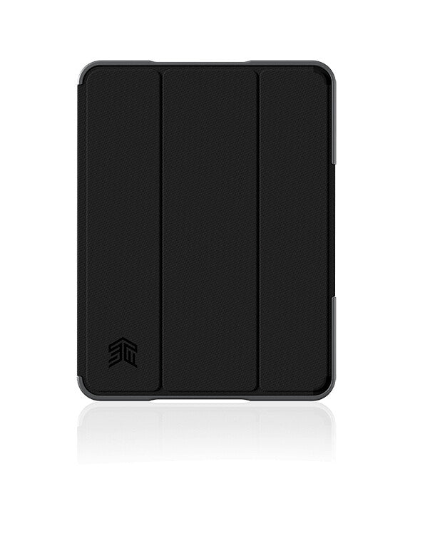 STM Dux Plus Folio Case for 13" iPad Pro in Black / Transparent