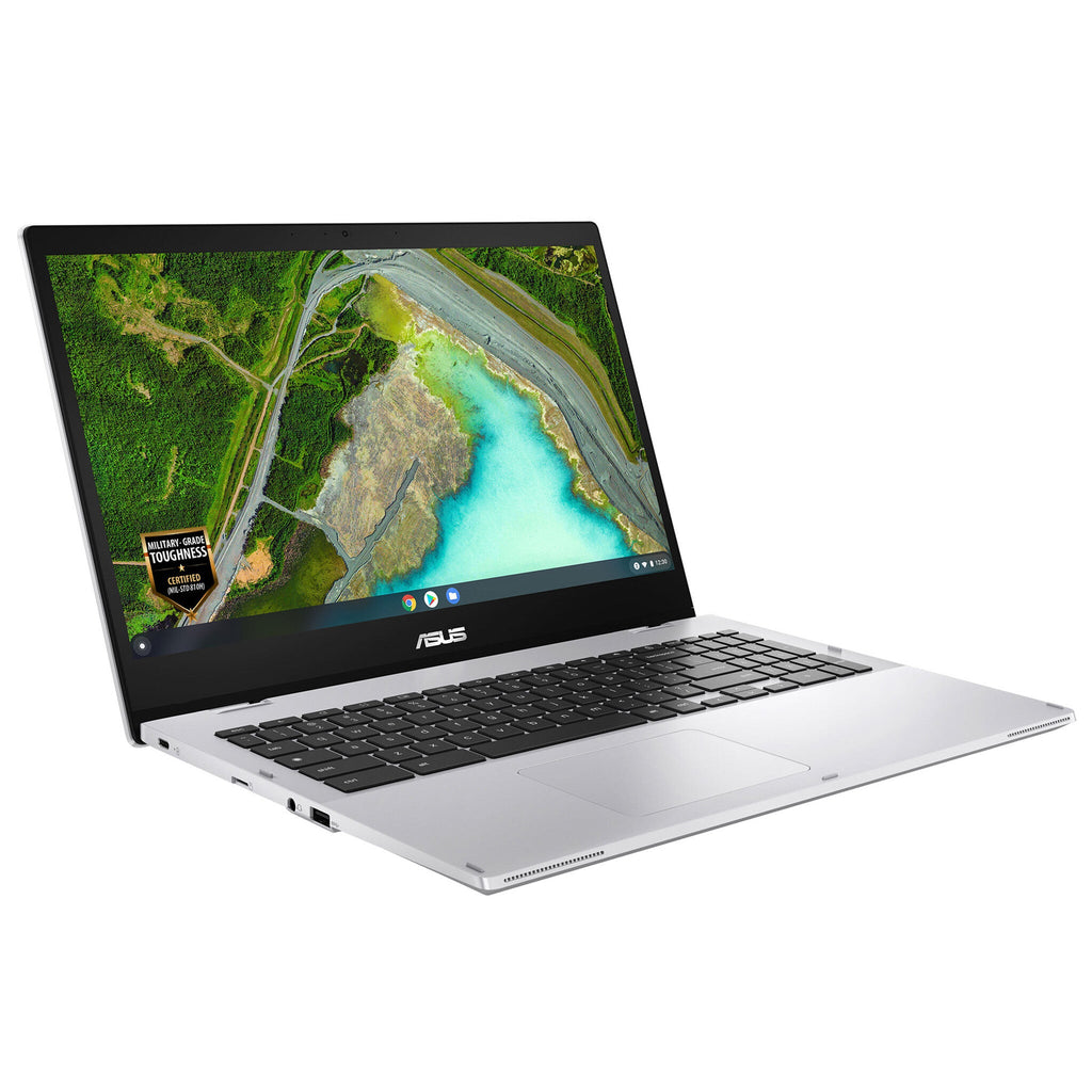 ASUS Chromebook - 39.6 cm (15.6") - Intel® Pentium® Silver N6000 - 8 GB LPDDR4x-SDRAM - 128 GB eMMC - Wi-Fi 6 - ChromeOS - Silver