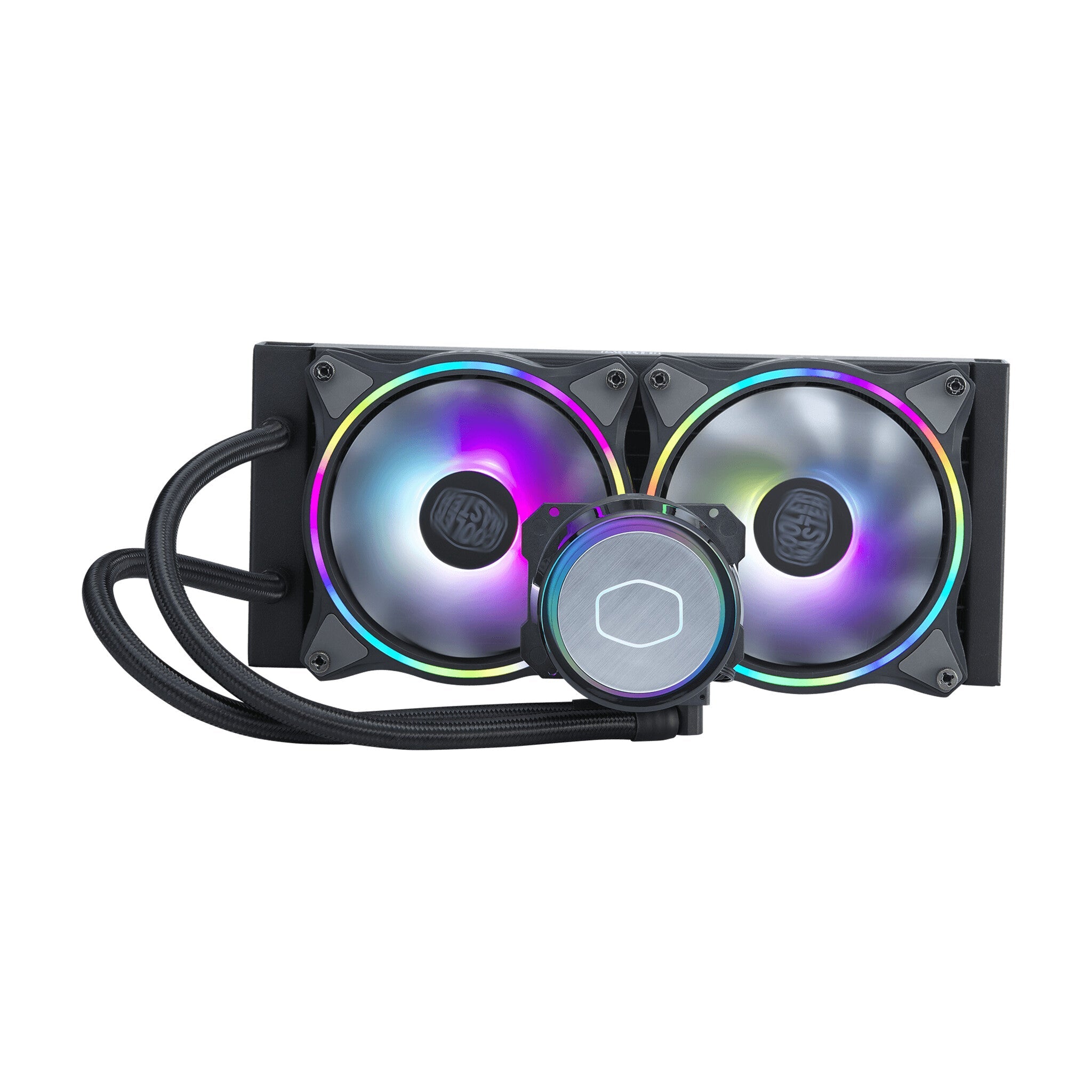 Cooler Master MasterLiquid ML240 Illusion - All-in-one Liquid CPU Cooler in Black