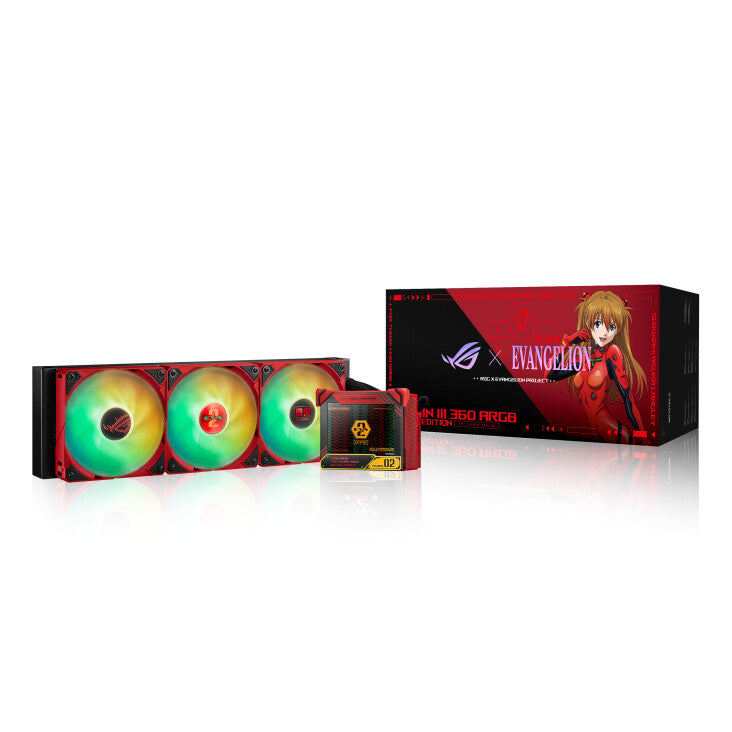ASUS ROG RYUJIN III 360 ARGB "EVA-02 Edition" - All-in-one Liquid Processor Cooler - 360mm