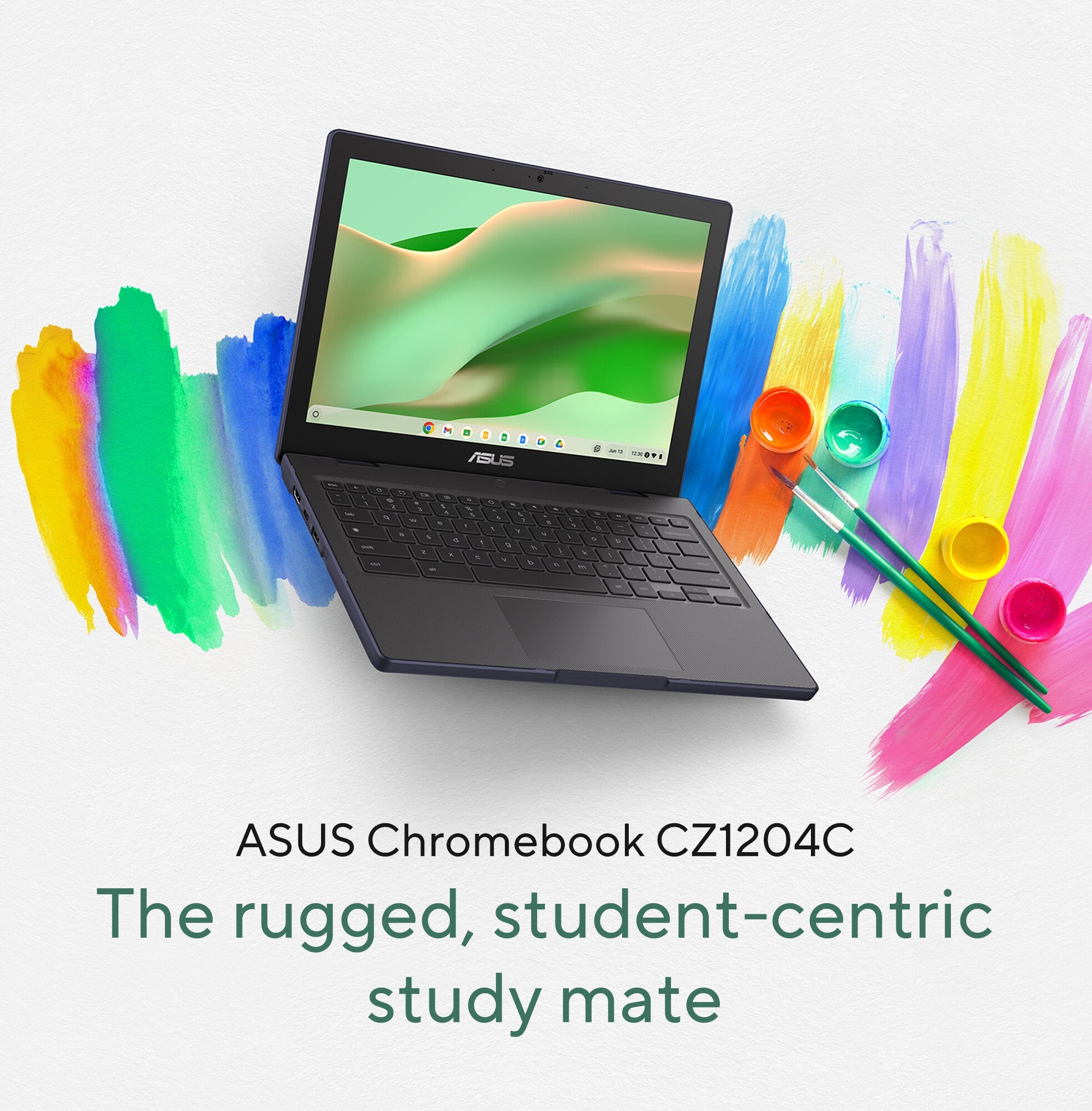 ASUS Chromebook Hybrid (2-in-1) - 31 cm (12.2") - Touchscreen - MediaTek Kompanio 520 - 4 GB LPDDR4x-SDRAM - 64 GB eMMC - Wi-Fi 6 - ChromeOS - Grey