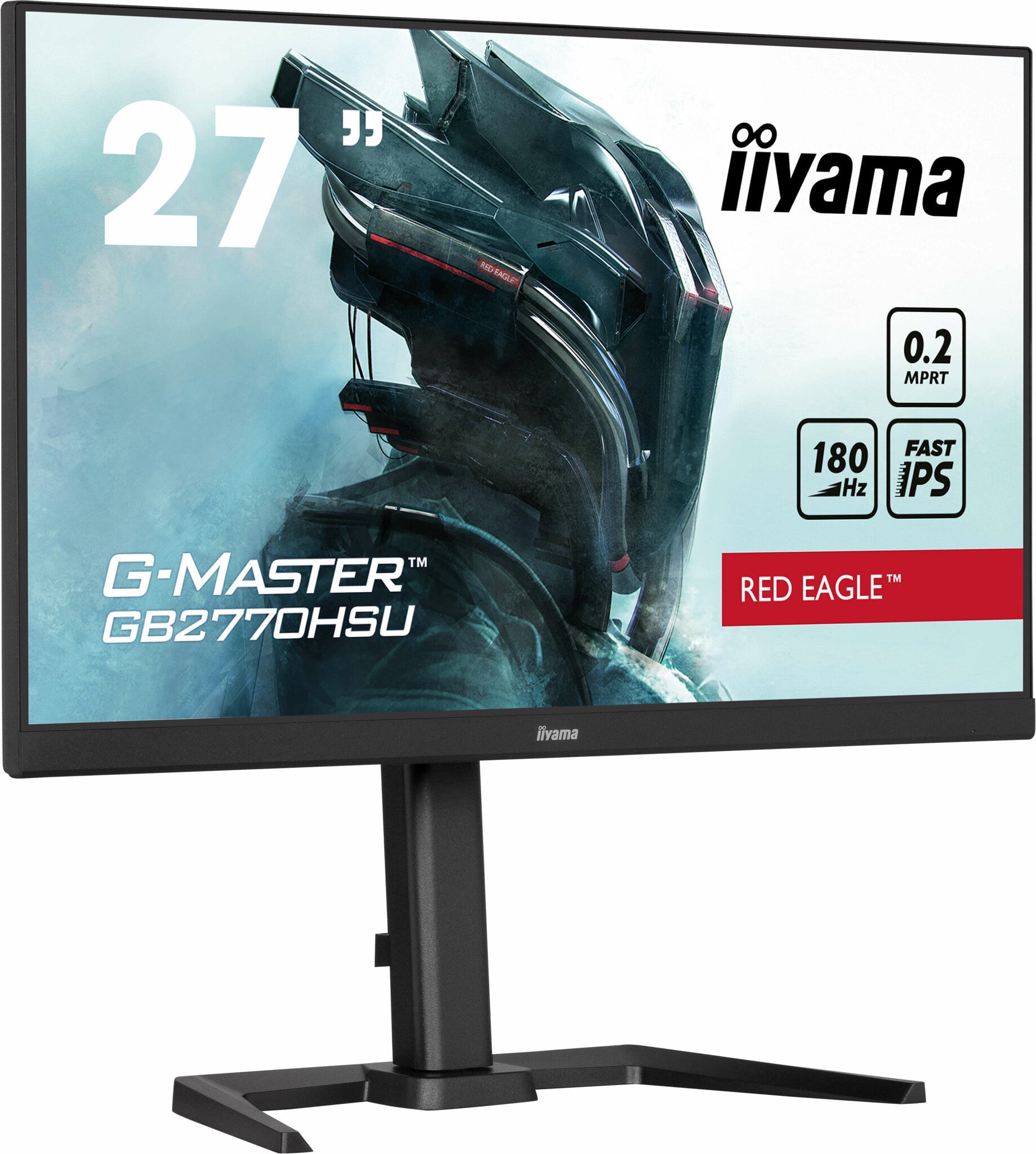 iiyama G-MASTER GB2770HSU-B6 - 68.6 cm (27") - 1920 x 1080 pixels Full HD LCD Monitor