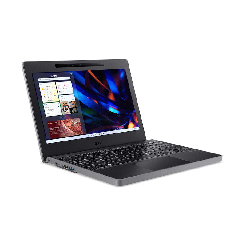 Acer TravelMate B3 Laptop - 29.5 cm (11.6") - Intel® N100 - 4 GB DDR5-SDRAM - 128 GB SSD - Wi-Fi 6E - Windows 11 Pro Education - Black