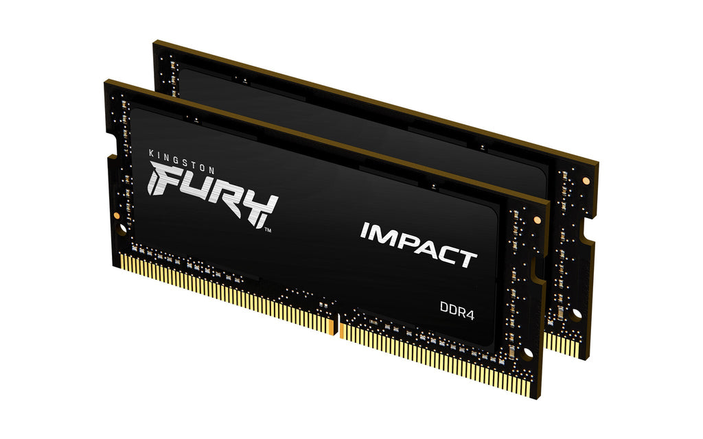 Kingston Technology FURY Impact - 32 GB 2 x 16 GB 2666MT/s DDR4 SO-DIMM memory module