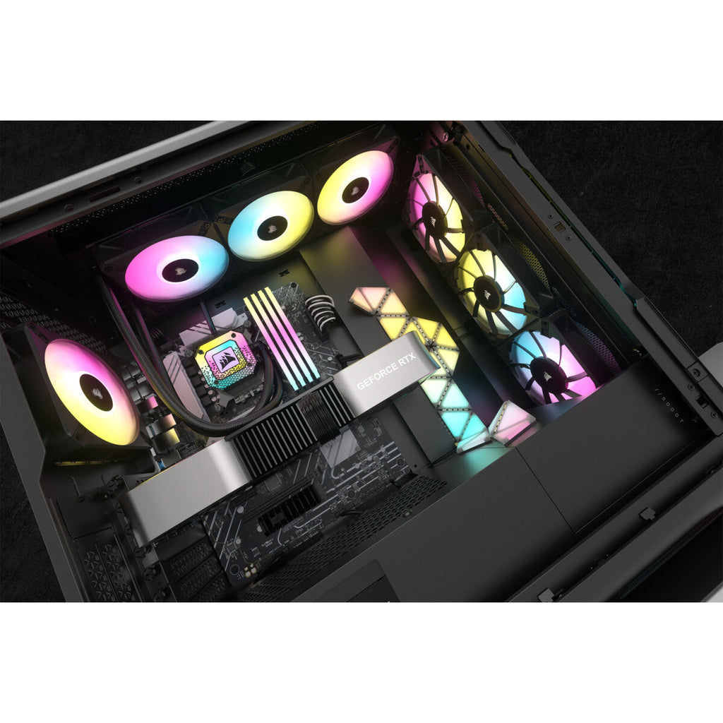 Corsair iCUE H150i ELITE CAPELLIX XT - All-in-one Liquid Processor Cooler in Black - 360mm