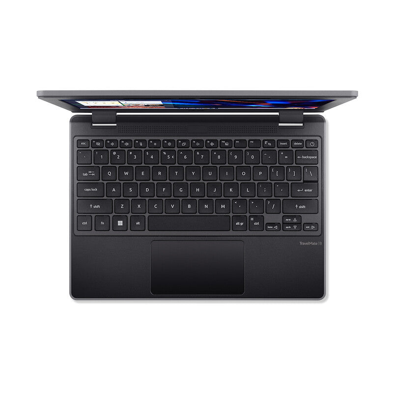 Acer TravelMate B3 Laptop - 29.5 cm (11.6") - Intel® N100 - 4 GB DDR5-SDRAM - 128 GB SSD - Wi-Fi 6E - Windows 11 Pro Education - Black