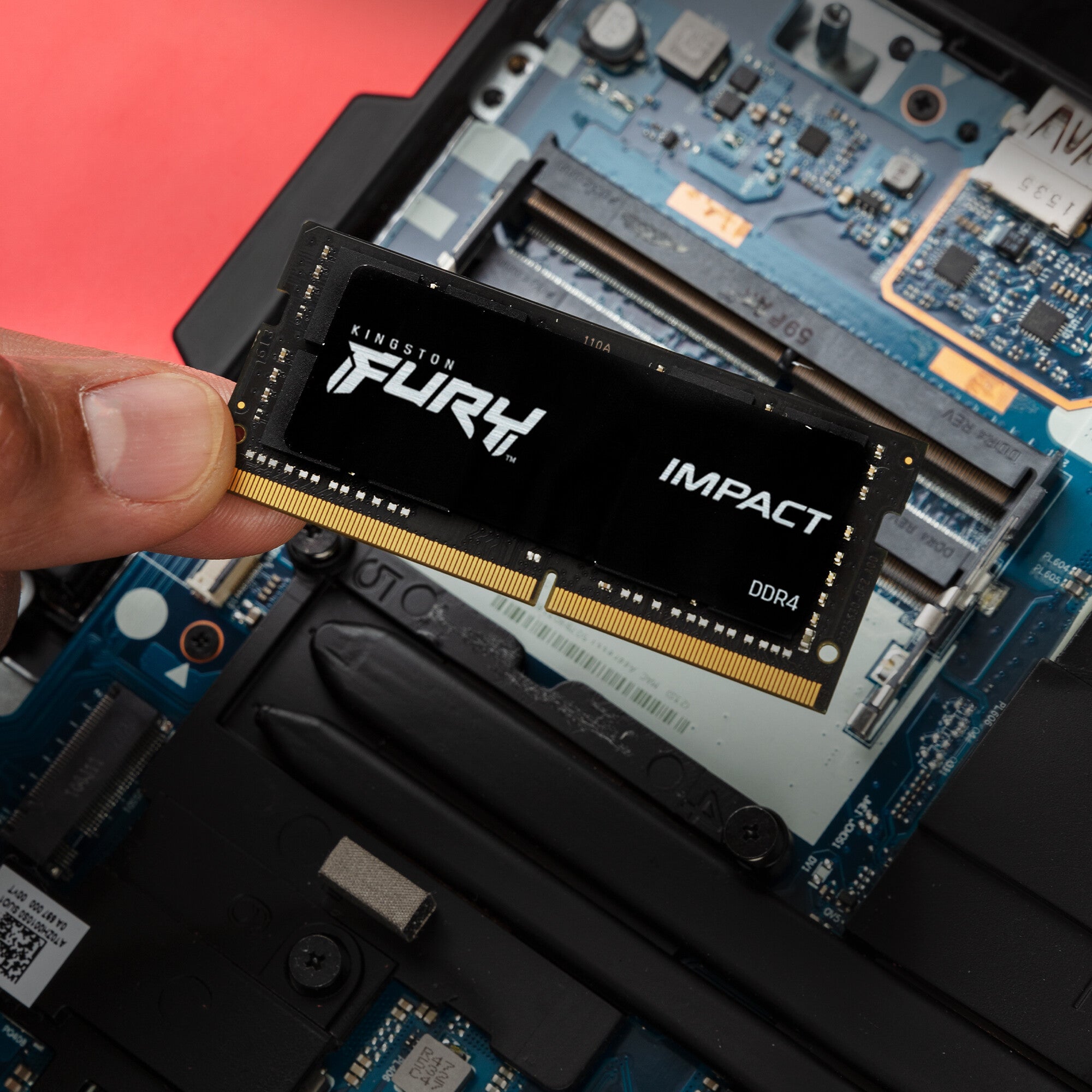 Kingston Technology FURY Impact - 32 GB 2 x 16 GB 2666MT/s DDR4 SO-DIMM memory module