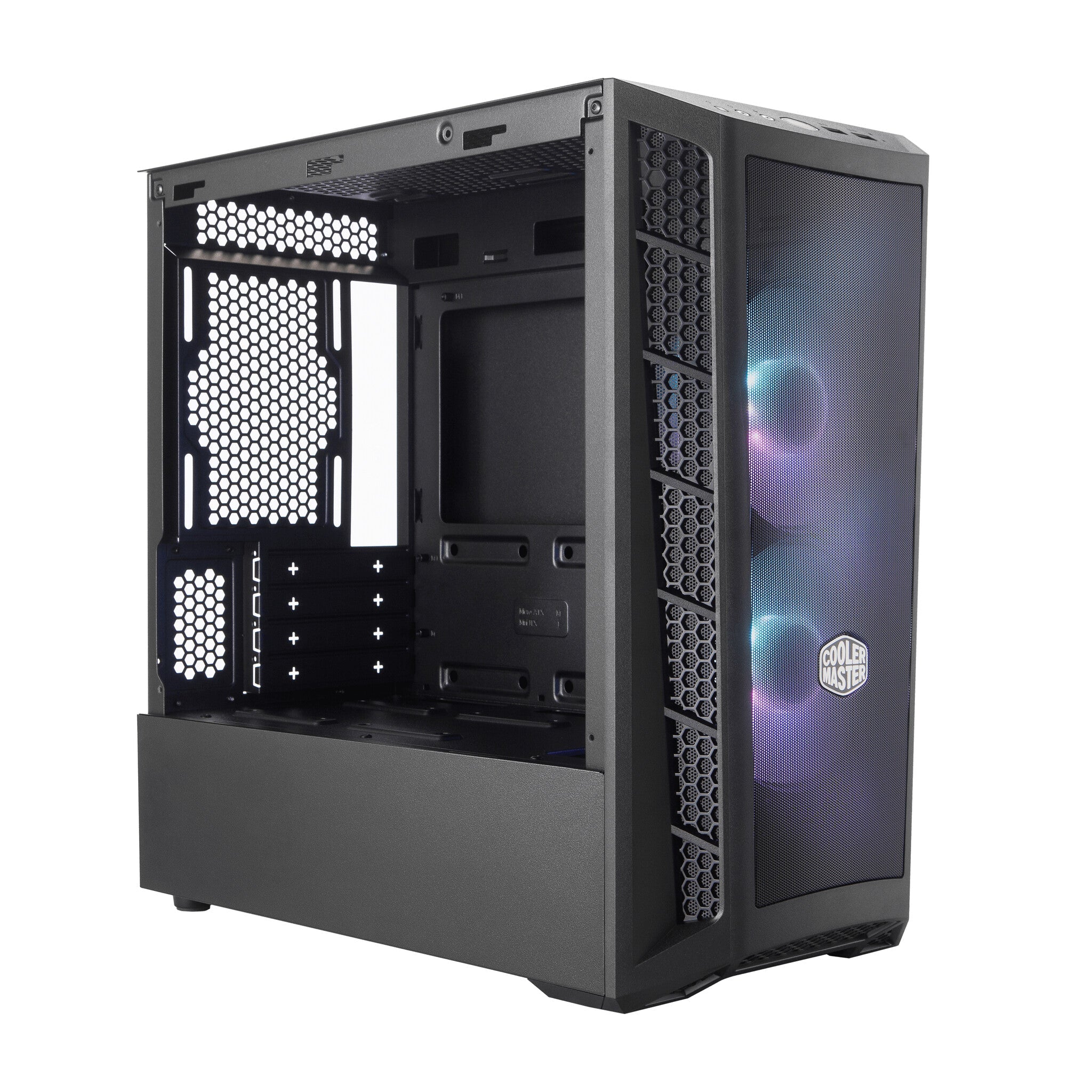Cooler Master MasterBox MB311L ARGB - MicroATX Mid Tower Case in Black
