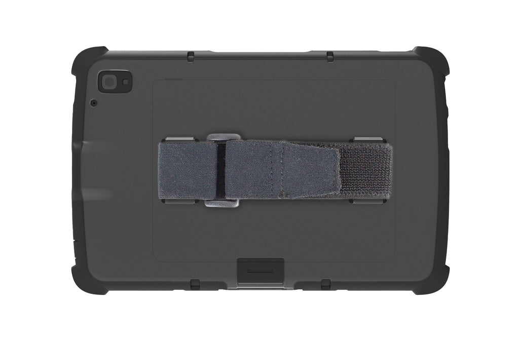 InfoCase Rugged Case with Adjustable Elastic Hand Strap for 10″ Zebra ET40/45 in Black
