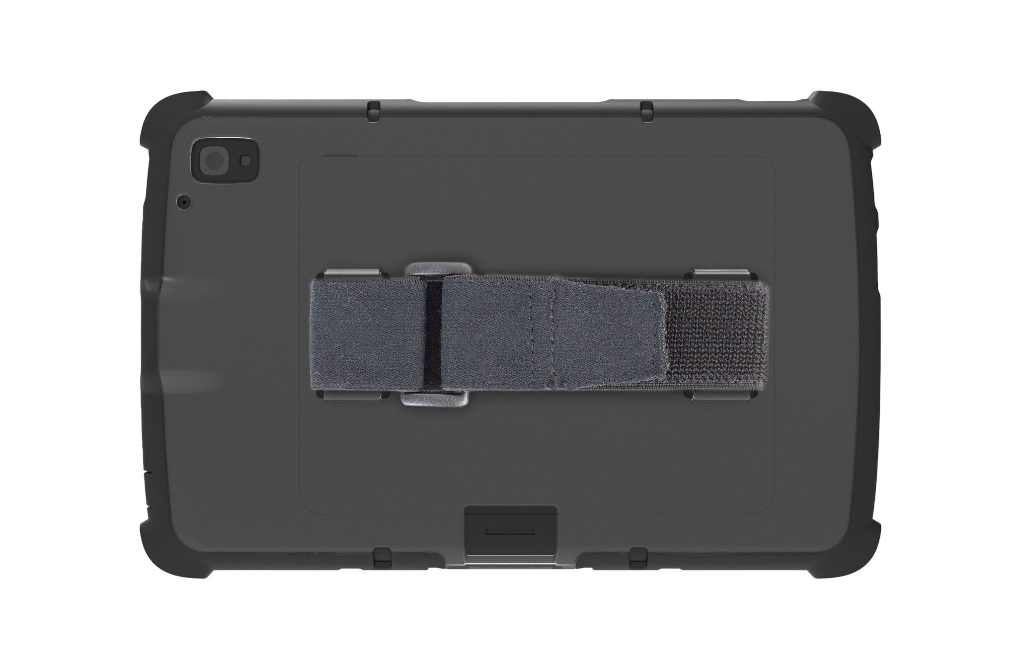 InfoCase Rugged Case with Adjustable Elastic Hand Strap for 10″ Zebra ET40/45 in Black