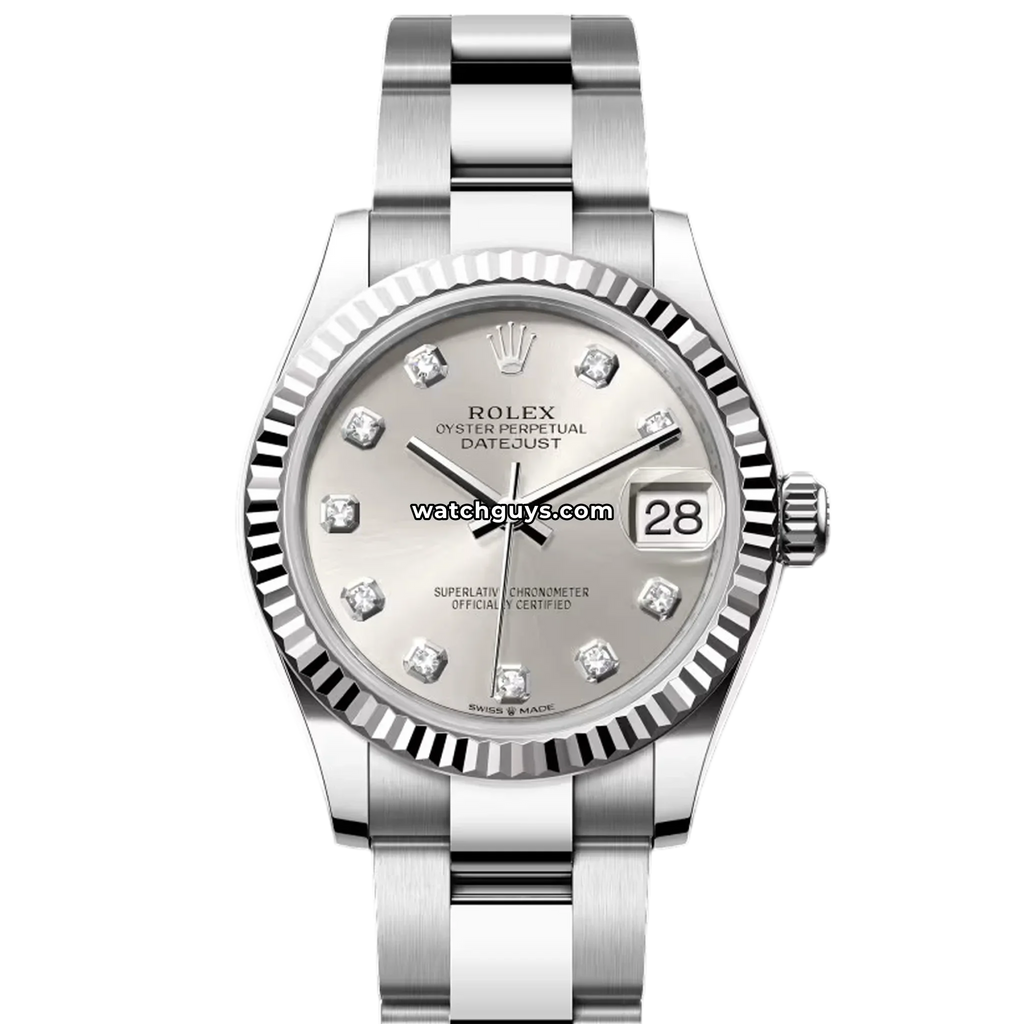 Rolex Datejust 278274 Silver Diamond