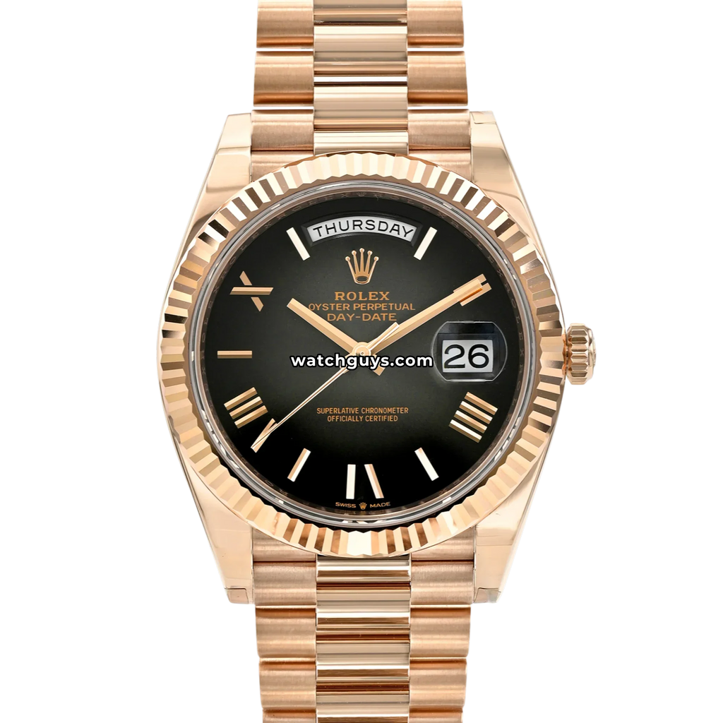 Rolex Day-Date 228235 Slate Ombre President