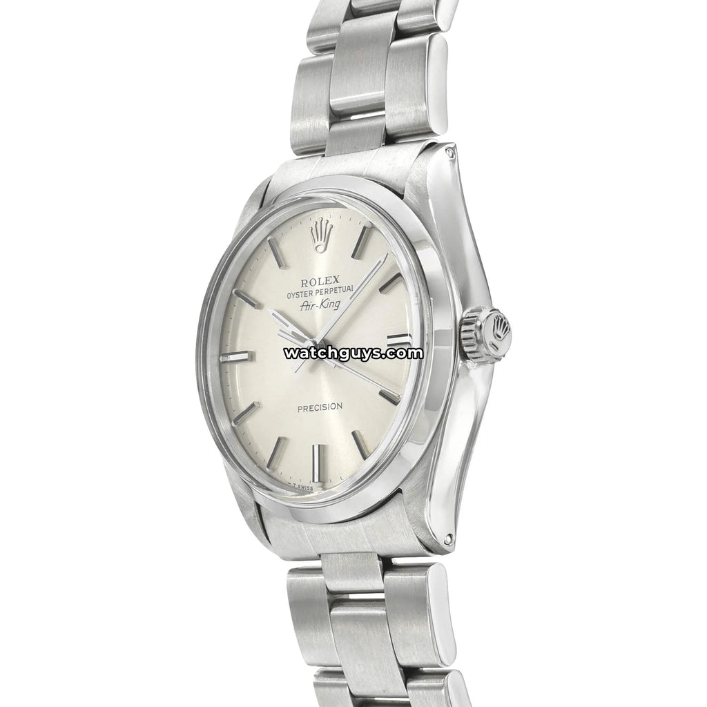 Rolex Air King 5500 Silver