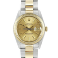 Rolex Date 15223 Champagne Index