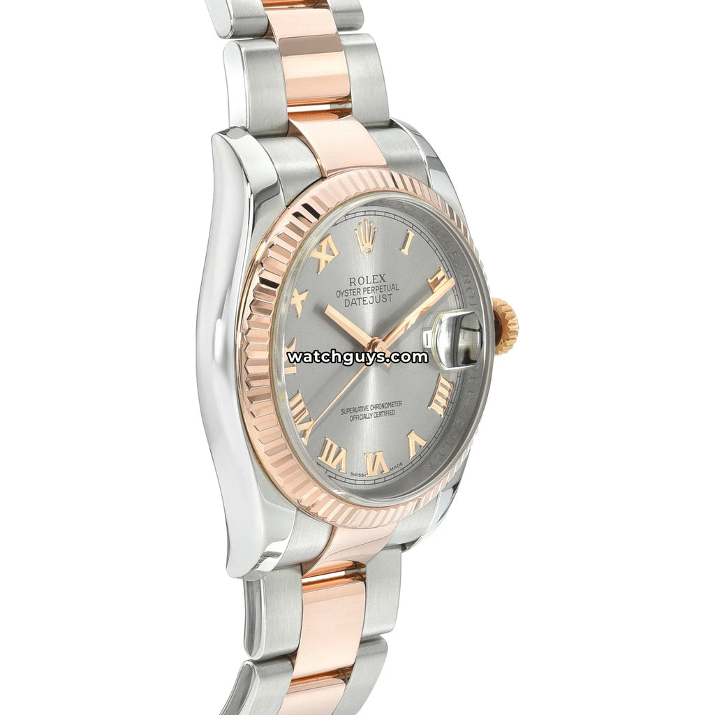 Rolex Datejust 116231 Slate Roman