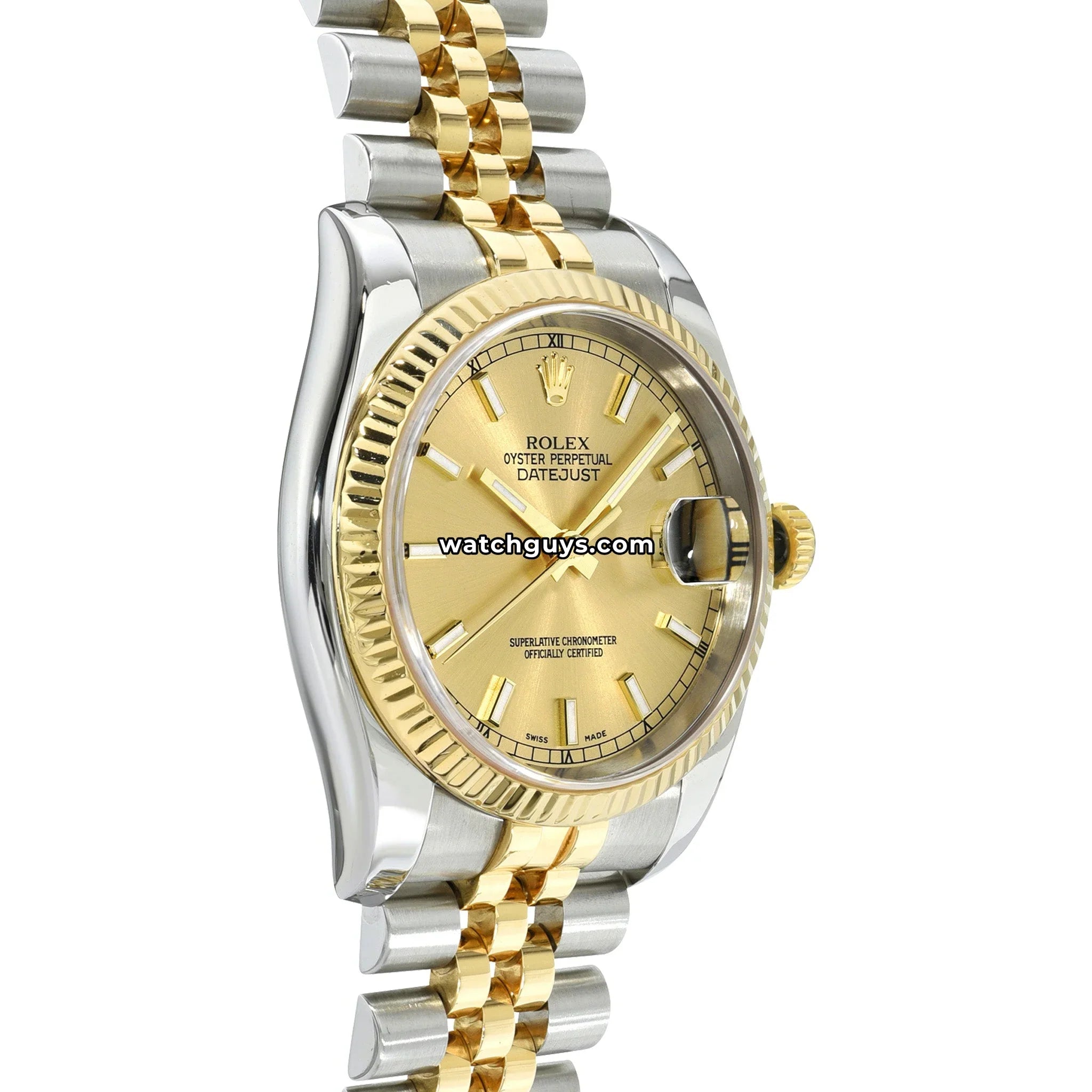 Rolex Datejust 116233 Champagne Jubilee