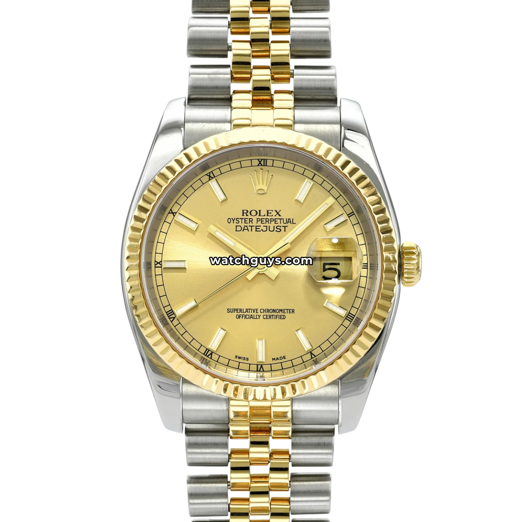 Rolex Datejust 116233 Champagne Jubilee