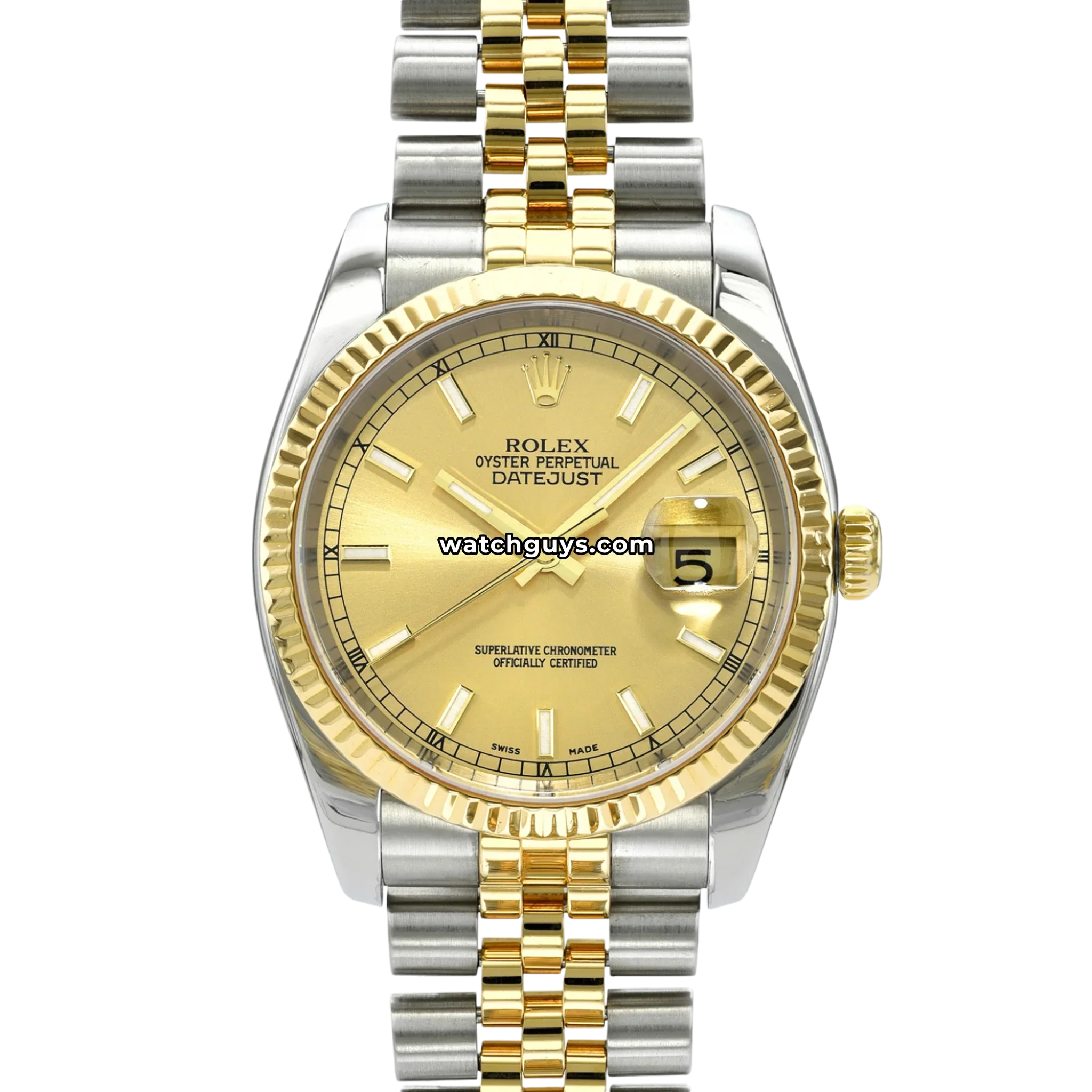 Rolex Datejust 116233 Champagne Jubilee