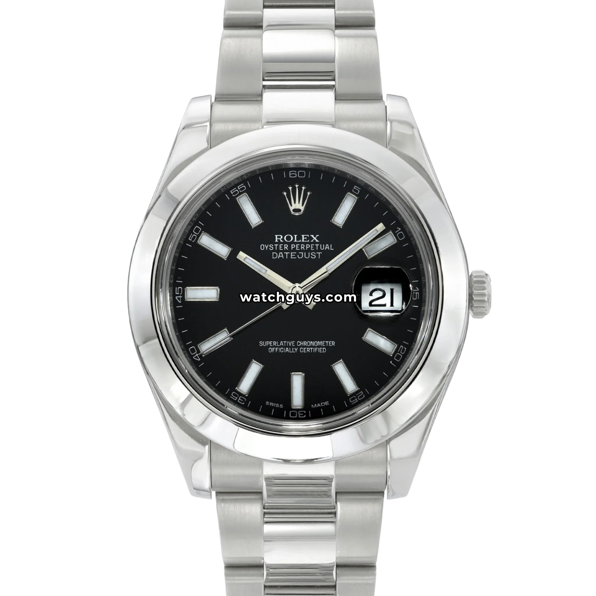 Rolex Datejust 116300 Black Oyster