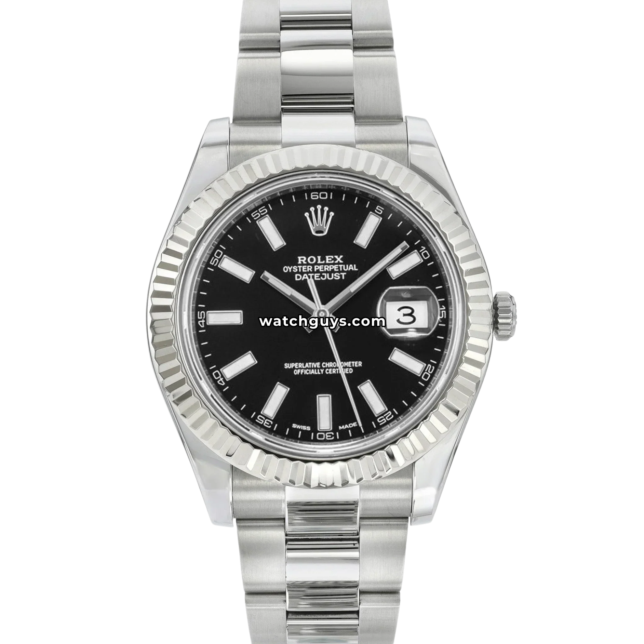 Rolex Datejust 116334 Black Dial