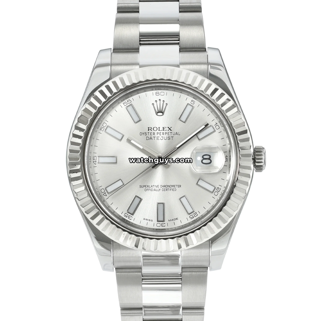Rolex Datejust 116334 Silver Oyster