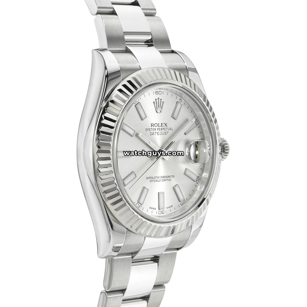 Rolex Datejust 116334 Silver Oyster