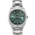 Rolex Datejust 126200 Mint Green Oyster