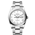 Rolex Datejust 126200 White Roman